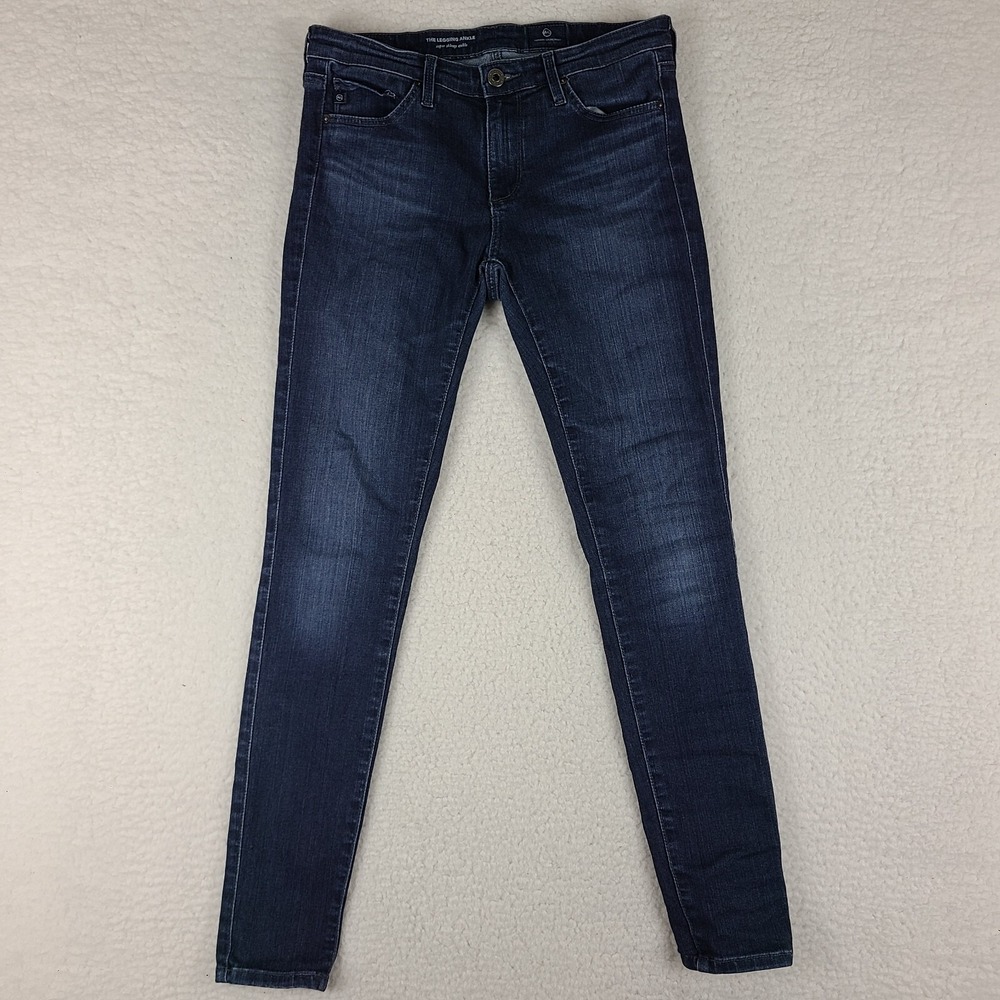 AG Adriano‎ Goldschmied Jeans Womens 26 Blue The Legging Ankle Super Skinny
